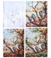 Regeneration Kookaburra progression - Artist Kristy-Ann