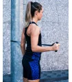 Women’s Leopard Tights – 6 Phone Pockets | Medium Rise