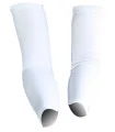 Pure White Unisex Sun Sleeves | Arm Warmers | Triathlon Gear | Cycling Clothing | Running Gear