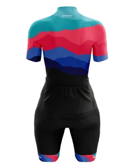 Women’s Alpine Cycling Kit – Jersey & Bib Shorts Bundle