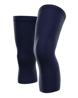 Unisex Cycling Knee Warmers - Thermo-fit - Solid Navy