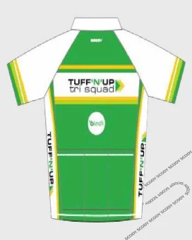 TUFF 'N' UP Triathlon Squad Men's Performance Cycle Jersey | Cycling Clothing