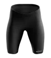 Pure Black Men's Mid Thigh Compression Tights | Cycling Clothing