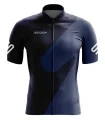 Slide Navy Cycle Jersey with White Logo detail | Cycling Clothing