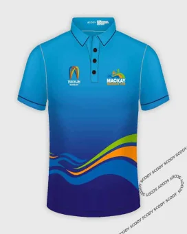 Mackay Triathlon Club - QLD Women's Polo Shirt | Active Wear