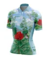 Australian Artist Cycle Jersey featuring a Waratah on an Australian Landscape | Cycling Gear