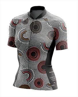 Women’s Cycling Jersey – Custodians of the Land | SCODY