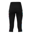 Fluoro Splash Women's 3/4 Active Tights - Fluorescent Design