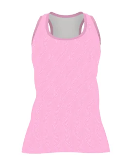 Fern Pink Active Singlet - Women’s Lightweight Running Top