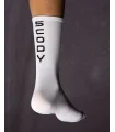 SCODY White Cycling Socks - Unisex | Lightweight & Breathable