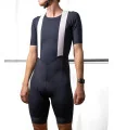 Men’s Pure Black Cycle Bib Shorts – SCODY Performance