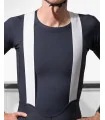 Men’s Pure Black Cycle Bib Shorts – SCODY Performance