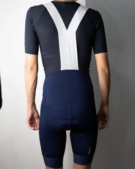Optimise Men's Cycle Bib Shorts - Navy | Silicone Grip