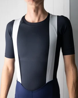 Optimise Men's Cycle Bib Shorts - Navy | Silicone Grip