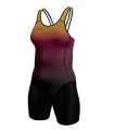 Women's Aurora triathlon suit w open back for sale at Scody Australia. Flexible payment options| Triathlon Suits