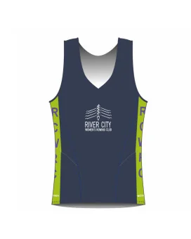 River City Rowing Racing Singlet, Women| Rowing Gear | Made to Order