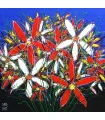 Original art work Tangled Flowers by David Hart | Cycling Gear