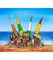 Original art work Beach Party by David Hart | Cycling Gear