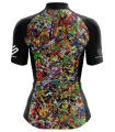 Cycle Jersey with design based on original art work 8 Black Dogs by David Hart | Cycling Gear