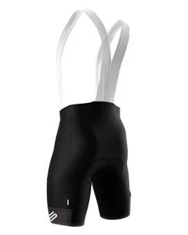 SCODY Cycle Bib Shorts Black - Men, X-Opaque Cuff, Low Profile Straps | Made in Australia
