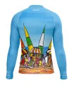 David Hart Beach Party Unisex Surf Rashie, UPF50+ | Beach Wear