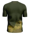 Olive Grassed Mountain Bike Shirt with zip pocket - Men | Mountain Biking | Commuter