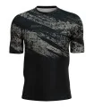 Black/Grey Gravelled Mountain Bike Shirt, UPF50+ - Men | Mountain Biking