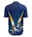 Men’s Sailing Boat Short Sleeve Shirt – David Hart