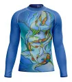 Kristy-Ann Duffy Joy of Flight Unisex Surf Rashie, UPF50+ | Beach Wear