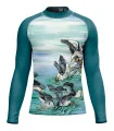 Kristy-Ann Duffy Kelp Gulls Unisex Surf Rashie, UPF50+ | Beach Wear