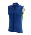 Windproof Cycle Gilet - Stripe Cobalt | Cycling Clothing | Made in Australia