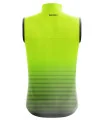 Lightweight Windproof Cycle Gilet – Men’s Lime Stripe