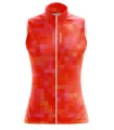 Women's Performance Cycling Wind Vest - Square Up Spritz | Cycle Clothing | Made in Aus