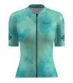 Stratus Spearmint Optimise Jersey and Pure Black Optimise Bibs, Gripper | Cycling Clothing