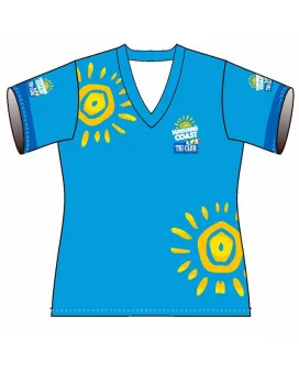 Sunshine Coast Triathlon Club Women's Run Shirt | Women's Active T-Shirt | Running Gear | Active Wear