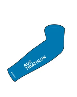 AusTri Technical Official Sun Sleeves, Coolmax® EcoMade - Unisex | Cycling Clothing | Triathlon Gear