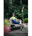Men’s Stratus Twilight Cycling Jersey – Blue Gradient