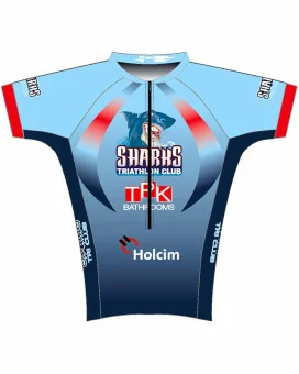 Sharks Triathlon Club Men's Optimise A.I.R. Triathlon Jersey | Triathlon Gear