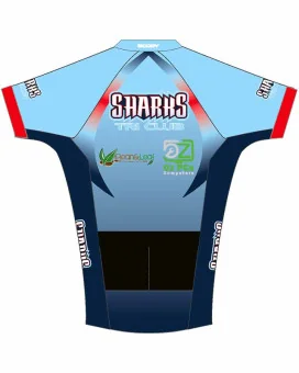 Sharks Triathlon Club Men's Optimise A.I.R. Triathlon Jersey | Triathlon Gear