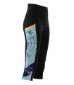 Sunrise Serenade 3/4 Active Tights, featuring art by Kristy-Ann Duffy | Made in Australia