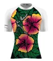 Performance Cycle Jersey Women - Hibiscus Colour Up by Paul Trotter | Cycling Jersey