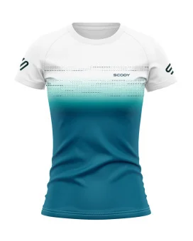Transition Teal Run Shirt, Ultra-Light Weight - Women | Running Gear