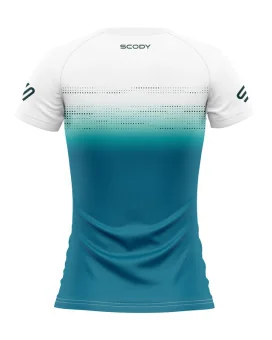 Transition Teal Run Shirt, Ultra-Light Weight - Women | Running Gear
