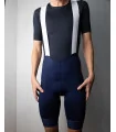 SCODY Cycle Bib Shorts Navy - Men, X-Opaque Cuff, Low Profile Straps | Made in Australia