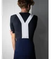 SCODY Cycle Bib Shorts Navy - Men, X-Opaque Cuff, Low Profile Straps | Made in Australia