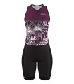Oasis Plum Triathlon Suit, Sleeveless - Women | Made in Australia | Triathlon Gear