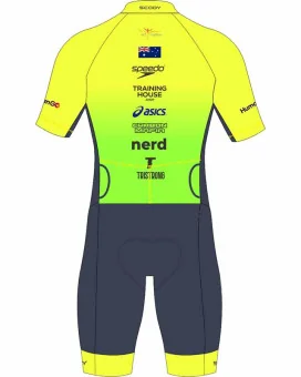Aerodynamic Sleeved Men's Triathlon Suit | Flexible payment options