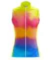 Women's Performance Cycling Wind Vest - Sunburst | Cycle Clothing | Made in Aus