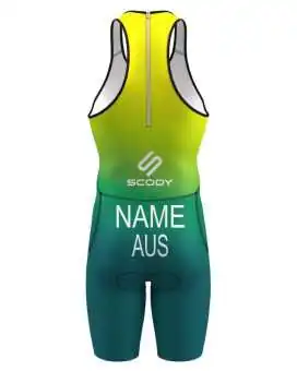Men's Triathlon Suit, named and swim optimised | Made in Australia