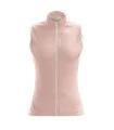 Staple Pale Rose Lightweight Windproof Cycle Gilet with Pockets | Cycling Gear